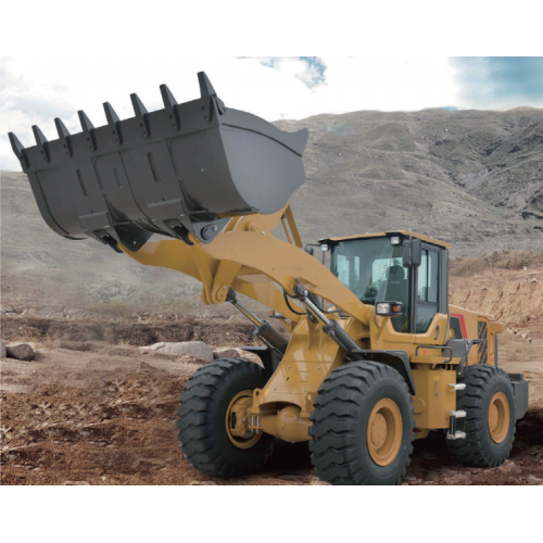 Carga de tração da roda 5t Loaders de roda FL956H CE